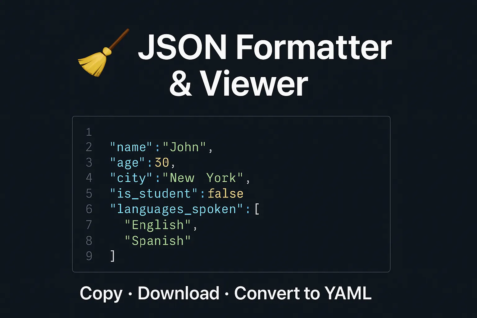 JSON Formatter